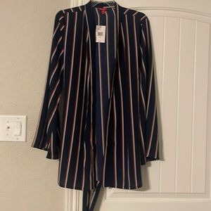 Guess Boho stripe cardigan with belt